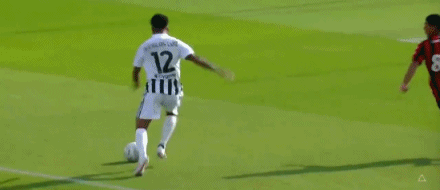 半场:尤文1-0尼斯,道格拉斯-路易斯破门